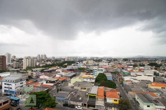 Vista do Quarto de apartamento para alugar com 2 quartos, 51m² em Jardim São Jorge, Guarulhos