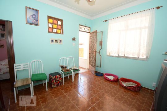 Sala de casa para alugar com 3 quartos, 220m² em Riachuelo, Rio de Janeiro