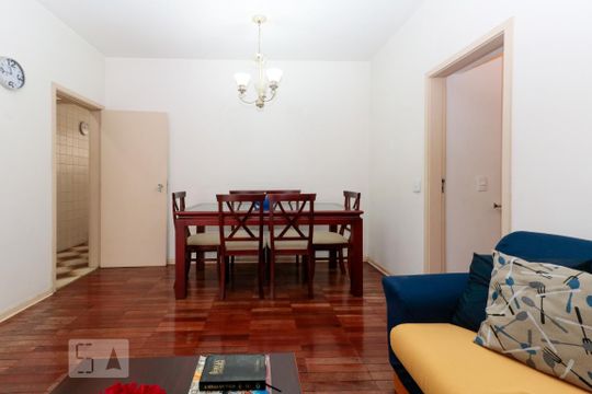 Sala de apartamento para alugar com 3 quartos, 117m² em Paraíso, São Paulo