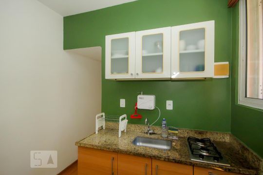 Sala de apartamento para alugar com 1 quarto, 50m² em Copacabana, Rio de Janeiro