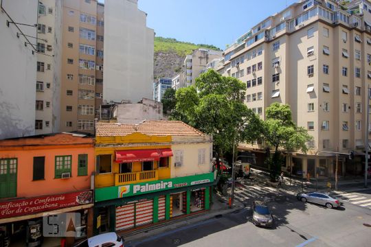 Vista de apartamento para alugar com 1 quarto, 50m² em Copacabana, Rio de Janeiro