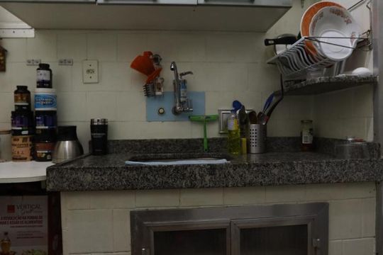 Cozinha de apartamento para alugar com 2 quartos, 64m² em São Cristóvão, Rio de Janeiro