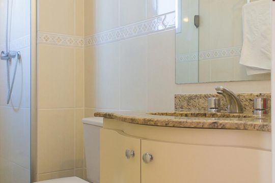 Banheiro Suíte de apartamento para alugar com 3 quartos, 86m² em Vila Dom Pedro I, São Paulo