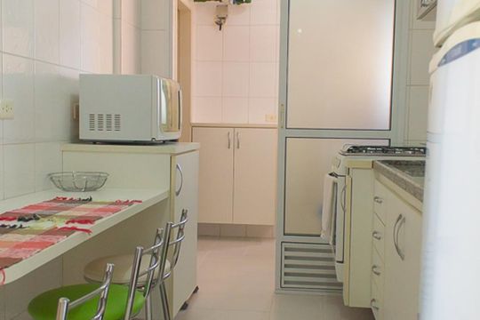 Cozinha  de apartamento para alugar com 3 quartos, 86m² em Vila Dom Pedro I, São Paulo
