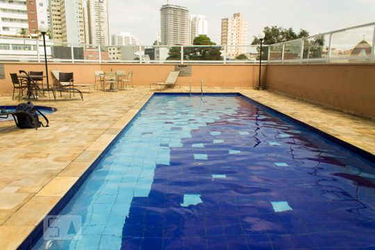 Área comum - Piscina de apartamento para alugar com 3 quartos, 86m² em Vila Dom Pedro I, São Paulo