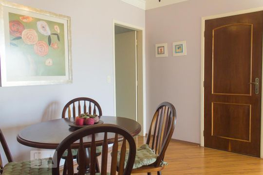 Sala de apartamento para alugar com 3 quartos, 86m² em Vila Dom Pedro I, São Paulo