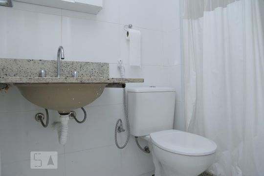 Banheiro da Suíte de apartamento à venda com 2 quartos, 62m² em Andaraí, Rio de Janeiro