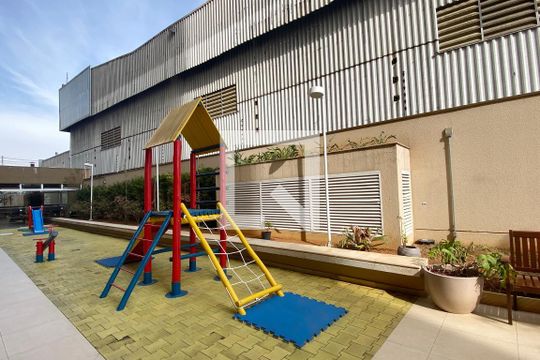 Área Comum - Playground de kitnet/studio para alugar com 1 quarto, 40m² em Tamboré, Barueri