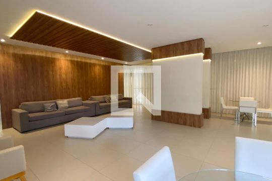 Área comum - Salão de festas de kitnet/studio para alugar com 1 quarto, 40m² em Tamboré, Barueri
