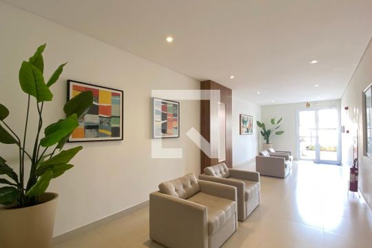 Hall social de kitnet/studio para alugar com 1 quarto, 40m² em Tamboré, Barueri