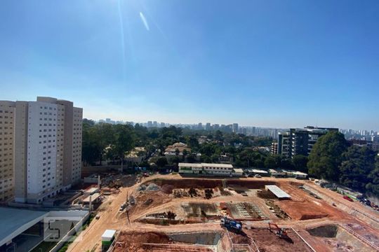 Vista do Quarto 1 de apartamento para alugar com 2 quartos, 41m² em Paraíso do Morumbi, São Paulo