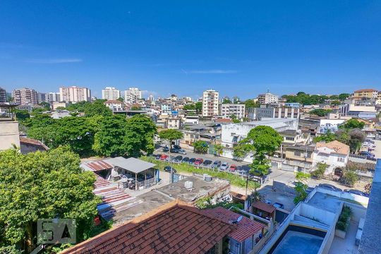 Varanda da Sala vista de apartamento à venda com 2 quartos, 51m² em Engenho de Dentro, Rio de Janeiro