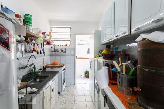 Cozinha de apartamento à venda com 2 quartos, 63m² em Brás, São Paulo