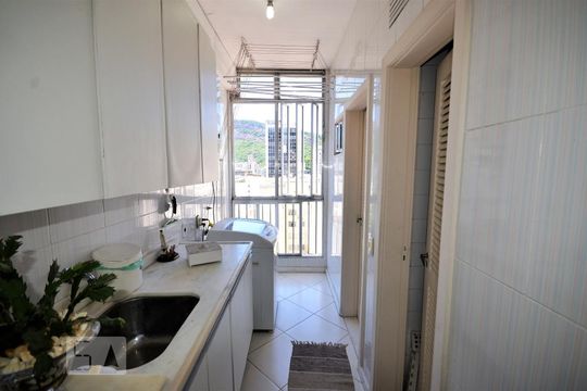 Área de Serviço de apartamento à venda com 3 quartos, 270m² em Botafogo, Rio de Janeiro