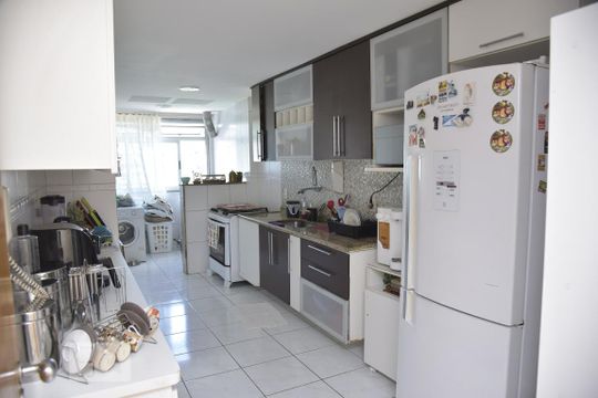 Cozinha de apartamento à venda com 4 quartos, 250m² em Freguesia (jacarepaguá), Rio de Janeiro