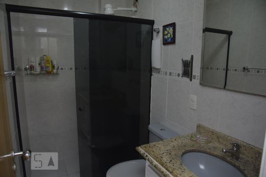 Banheiro Social de apartamento à venda com 4 quartos, 250m² em Freguesia (jacarepaguá), Rio de Janeiro