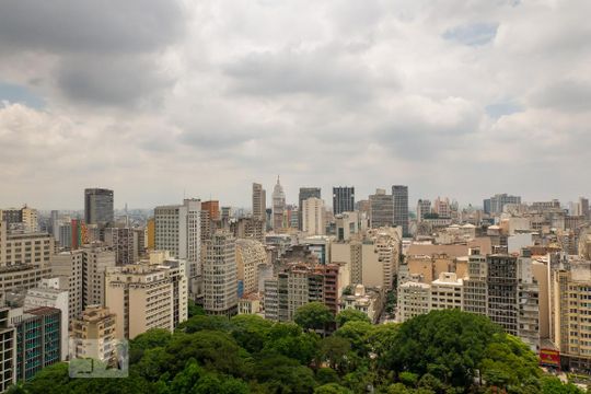 Vista do mirante de apartamento à venda com 1 quarto, 29m² em República, São Paulo