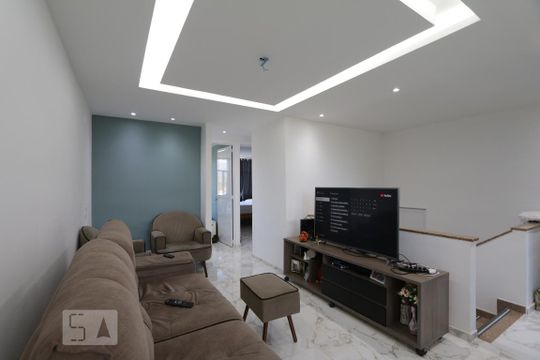 Sala de apartamento à venda com 2 quartos, 60m² em Taquara, Rio de Janeiro
