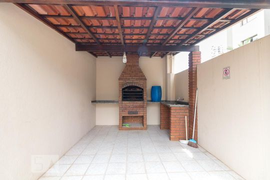 Área da churrasqueira de apartamento para alugar com 3 quartos, 95m² em Jardim Barbosa, Guarulhos