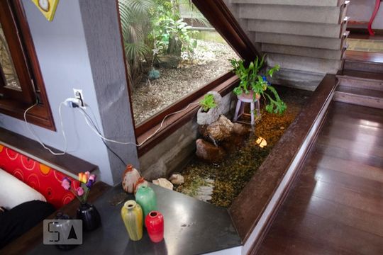Sala- Aquário de casa à venda com 4 quartos, 432m² em Parque Edu Chaves, São Paulo