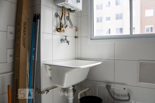 Área de Serviço de apartamento para alugar com 2 quartos, 43m² em Jardim São Savério, São Paulo