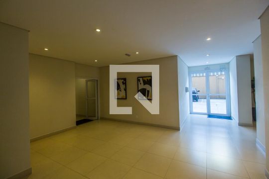 Hall social de apartamento à venda com 1 quarto, 36m² em Tamboré, Barueri