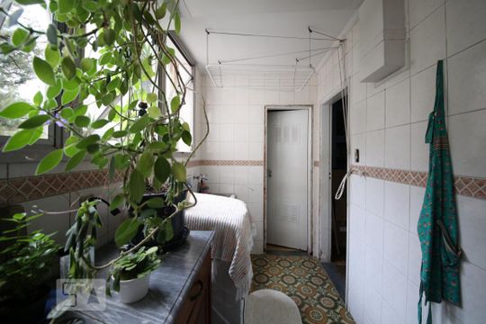 Área de serviço de apartamento à venda com 4 quartos, 160m² em Santo Amaro, São Paulo