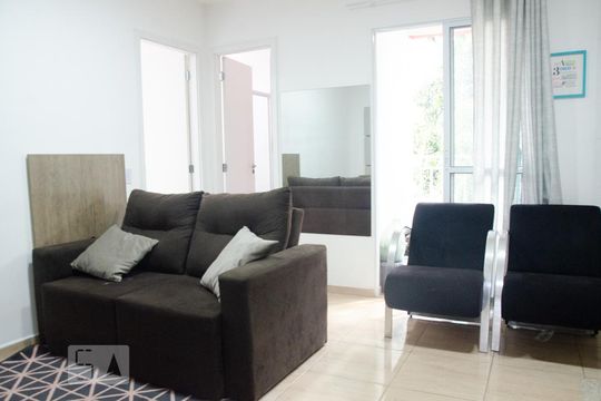 Sala de apartamento à venda com 1 quarto, 34m² em Vila Nova Carolina, São Paulo