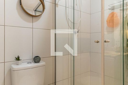Banheiro - Box de kitnet/studio à venda com 1 quarto, 21m² em Centro Histórico de São Paulo, São Paulo