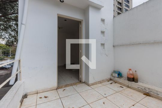 Área de Serviço - Terraço de casa para alugar com 1 quarto, 40m² em Paraíso, São Paulo