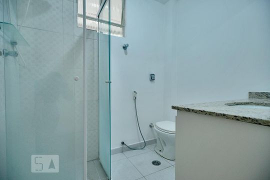 Banheiro da Suíte de apartamento à venda com 3 quartos, 120m² em Perdizes, São Paulo