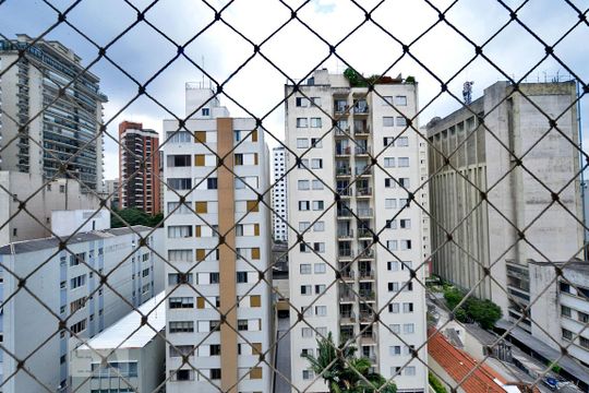 Vista de apartamento à venda com 3 quartos, 120m² em Perdizes, São Paulo