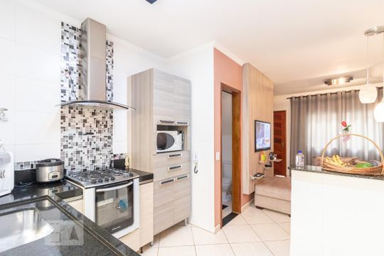 Cozinha de casa de condomínio à venda com 2 quartos, 65m² em Jardim Penha, São Paulo