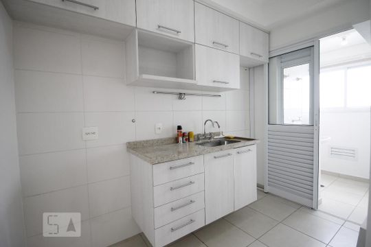 Cozinha de apartamento para alugar com 2 quartos, 67m² em Brooklin Paulista, São Paulo