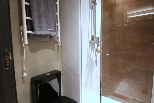 Banheiro  de apartamento à venda com 1 quarto, 40m² em Cidade Monções, São Paulo