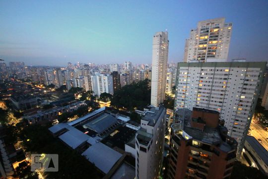Lavanderia  de apartamento à venda com 1 quarto, 40m² em Cidade Monções, São Paulo