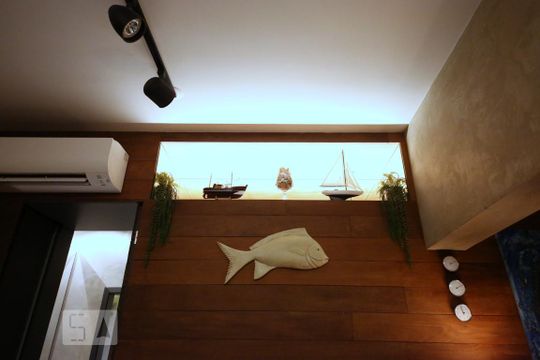 Sala  de apartamento à venda com 1 quarto, 40m² em Cidade Monções, São Paulo