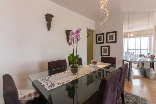 Sala de Jantar de apartamento para alugar com 2 quartos, 80m² em Umuarama, Osasco