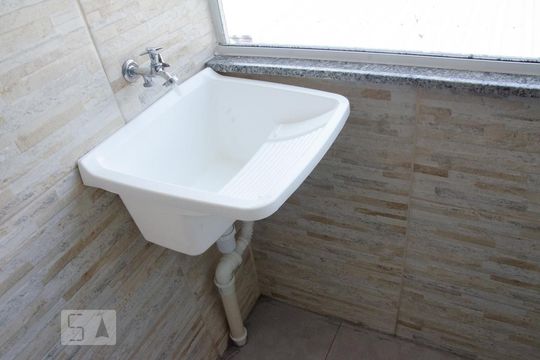 Area de Serviço de kitnet/studio para alugar com 1 quarto, 30m² em Parque Edu Chaves, São Paulo