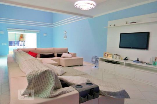 Sala de TV de casa para alugar com 4 quartos, 350m² em Vila Guilherme, São Paulo