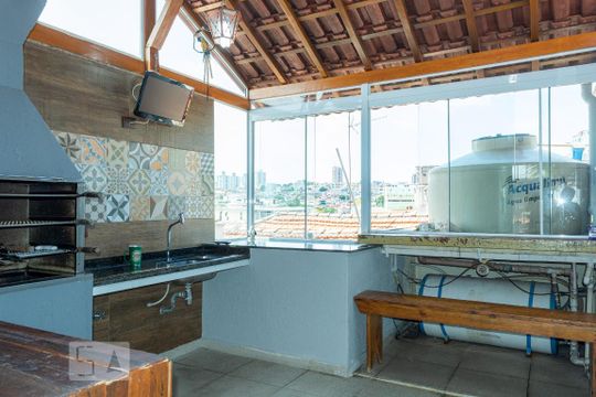 Varanda Gourmet de casa de condomínio à venda com 2 quartos, 135m² em Vila Formosa, São Paulo