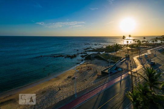 Vista de apartamento para alugar com 1 quarto, 39m² em Rio Vermelho, Salvador