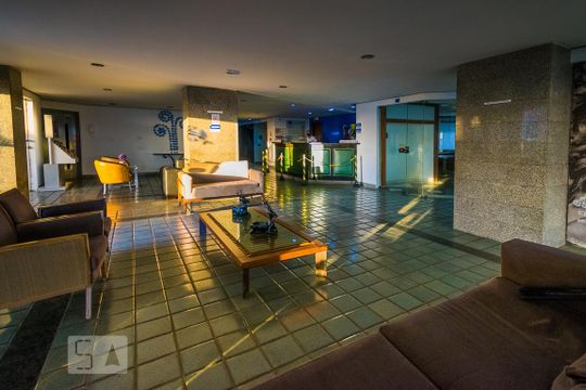 Hall de Entrada de apartamento para alugar com 1 quarto, 39m² em Rio Vermelho, Salvador