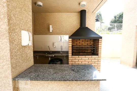 Área comum - Churrasqueira de apartamento à venda com 2 quartos, 40m² em Fazenda Morumbi, São Paulo