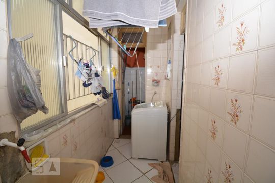 Área de Serviço de apartamento à venda com 3 quartos, 90m² em Engenho Novo, Rio de Janeiro