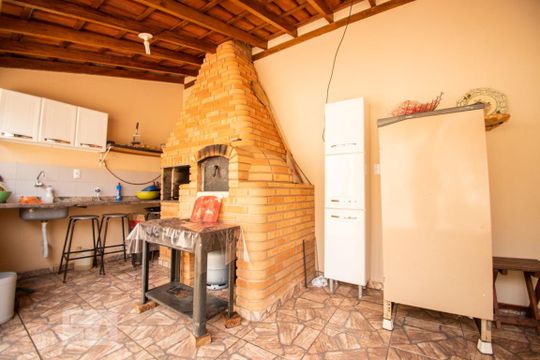 churrasqueira de casa à venda com 3 quartos, 110m² em Jardim Proença I, Campinas