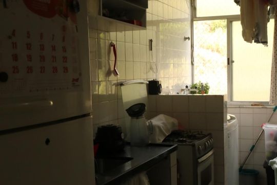 Cozinha - Armários de apartamento à venda com 2 quartos, 50m² em Engenhoca, Niterói