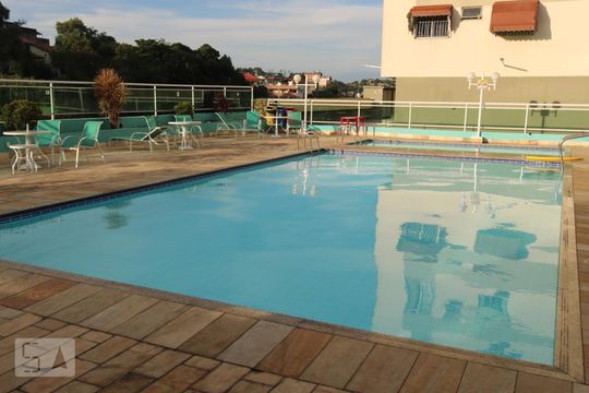 Área comum - Piscina de apartamento à venda com 2 quartos, 50m² em Engenhoca, Niterói