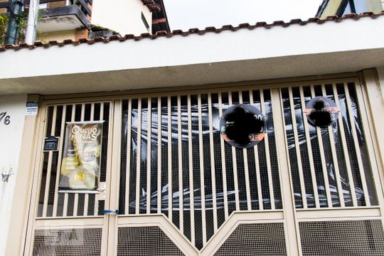 Fachada de casa à venda com 3 quartos, 189m² em Vila Humaitá, Santo André