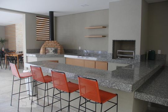 Área comum - Churrasqueira de apartamento para alugar com 2 quartos, 56m² em Vila Mascote, São Paulo